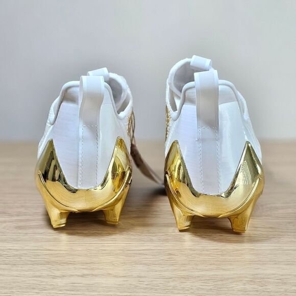 Adidas Adizero Football Cleats Gold White Men\'s Sz 14 Primeknit GX5122 Freak New main image 7